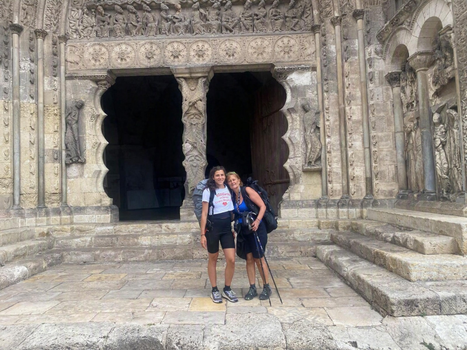 Astrid et Eoline à Moissac en juillet 2026